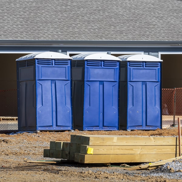can i customize the exterior of the portable toilets with my event logo or branding in Wilmington